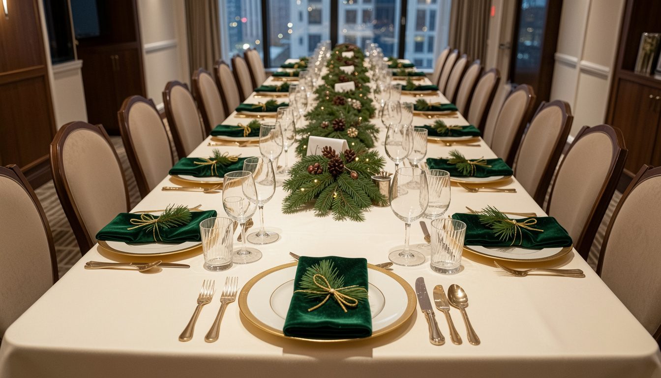 Holiday Party in Newark, NJ — styled by AmEz Events